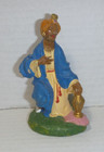 Vintage Italy Paper Mache Christmas Nativity Wise Men Man