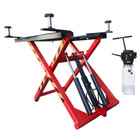 Katool Car Lift 6000lb Portable Mid Rise Scissor Lift 48  Lifting Height X66