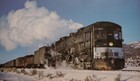 Southern Pacific Railroad Locomotive  553  8 75  X 5 5   Train Photograph 