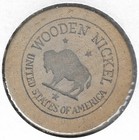 Longs Drugs  All Arizona Stores   1 Token coin  Buffalo Wooden Nickel
