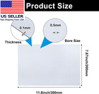 Premium White Fursuit Eyes Mesh  5 Sheets  11 8 x7 87    0 5mm Pvc Plastic For F