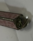 Pink Stained Glass Kaleidoscope  Marble End Handmade Lead