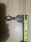 Vintage 1930s Bronze Wilcox Crittenden Maritime Pulley  Bronze Clasp   Spring 