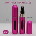 12 Pack Refillable Perfume Atomizer Spray Bottles For Travel     5ml Mini Cologne 