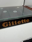 Gillette Razor Advertising Store Counter Top Glass And Wood Display Case Antique