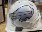 Buffalo Bills Helmet Riddell Replica Mini Speed 2025 Rivalry Alternate