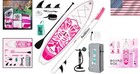 All-in-one Inflatable Sup Board Package - Adjustable Paddle  Pump   Accessories