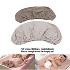 2pcs Baby Changing Pad Cover Soft Breathable Changing Pad Sheets For Newborns