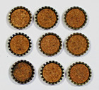 Vintage Lot Of 9 Different Un-used Soda   Beer Cork Lined Bottle Caps   Lot  3