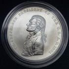 1oz Silver Us Presidential Silver Medal  Thomas Jefferson  Box  cert Us Mint 