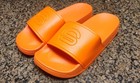 New Bright Orange  s  Logo Slide Sandals Women s Size 36 Eu   5 5 Us Non-slip