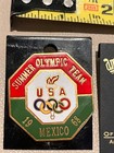 Team Usa Historic Olympic 2 Pin Lot  - Mexico Summer Games Large   Small Pin