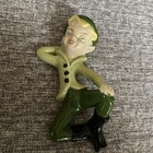 Holland Mold Ceramic Pixie Elf Pair Vintage Figurines Mcm