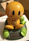 Tomy Nohohon Solar Power Yellow Smiley Green Baby  2003 Sunshine Vintage No off