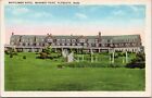 Plymouth  Massachusetts   Mayflower Hotel  Manomet Point C 1925 Postcard