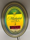 Vintage Michelob Ultra Lighted Rotating Beer Pub Wall Clock Sign Tested Works