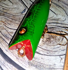  4 Big Hungry Jaw Style Made In Japan Wood N Brothers  Glass Eye 3 5  1 Oz  2000