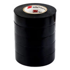 3m Temflex 3 4 In  X 60 Ft  1700 Electrical Tape Black  5-pack 