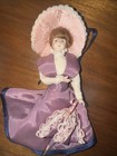 Vintage Porcelain Handmade Victorian Dollhouse Dolls Miniature