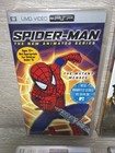 Sony Playstation Psp Lot Of 4 Portable  Umd Movie Factory Sealed Spider-man