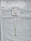 Kendra Scott Ari Heart Gold Pendant Necklace In Ivory