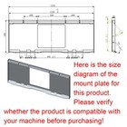 Skid Steer Attachment Snow Pusher For Clean Snow Or Job Sit Clean Up