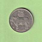 1977 Botswana High Grade 25 Thebe Coin Km 6 Nice Coin See Scans You Grade