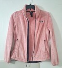 The North Face - Ladies Full Zip Osito Fleece Jacket Pink   Gray Womens Medium 