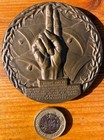 Belgian City Of Dinant Ww1 Commemorative Medal Rare - Re Civilian Massacre
