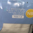 New Halo Sleep Sack Swaddle Cream Newborn 0-3m Cotton