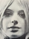 Rare Original Vtg 1964 Marianne Faithful Promo Poster Style Music Ad Art Print