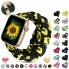For Apple Watch Series Se 6 5 4 3 2 1 Iwatch Band Scrunchie Elastic Watch Strap