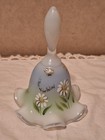 Fenton Handpainted 2004 Inspirations On French Opalescent Series Bell