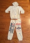 Vintage Coors Light Hooded Shirt And Pant Set Made By Sweet Sacks 