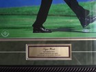 Tiger Woods Signed   Framed 16x20 Photo - Uda  upper Deck  Authenticated