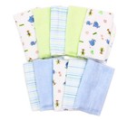 Spasilk Washcloth Wipes Set For Newborn Boys And Girls  Soft Terry Washcloth