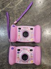  lot Of 2  Vtech Kidizoom Pix 2 0 Mp 4x Zoom Kids Digital Camera Toy Pink
