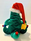 Dan Dee Animated Singing Dancing Christmas Tree Plush Toy With Santa Hat