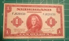 Netherlands 1 Gulden 1943 Pick  64a