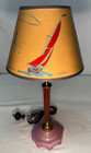 Vtg Nautical Lamp Catalin Bakelite Sail Lighthouse Art Deco Light Usa  m59