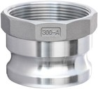  10 Pack  Aluminum 3  Type A Camlock   Female Npt Thread X Male Adapter Fitting