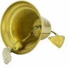 Brass 5 Inch Ships Bell Wall Mountable Clear Ring For Indoor And Outdoor Replica