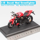 1 18 Scale Mini Maisto Ducati Streetfighter S Bike Diecast Motorcycle Model Toys
