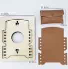 Envelope Card Holder Case Clutch Leather Cutting Die Wallet Pouch Purse Template