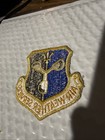 1950s 60s Usaf Air Force All Weather Service Squadron Patch Rare Vtg