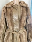 Vintage 70s Lilli Ann Women s Leather Faux Fur Coat Size Small