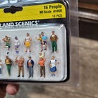 Woodland Scenics 16 People A1958  Ho Scale 