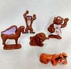 Vintage Sugar Crisp Cereal Premium Figures 1980s Animal Adventure
