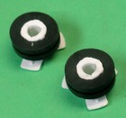 Reel To Reel Spindle Caps Rubber plastic Hub Tape Holder Retainers  1 Pair 