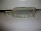 Antique Glass Bottle Dr  W b  Caldwell s Syrup Pepsin-monticello  Illinois